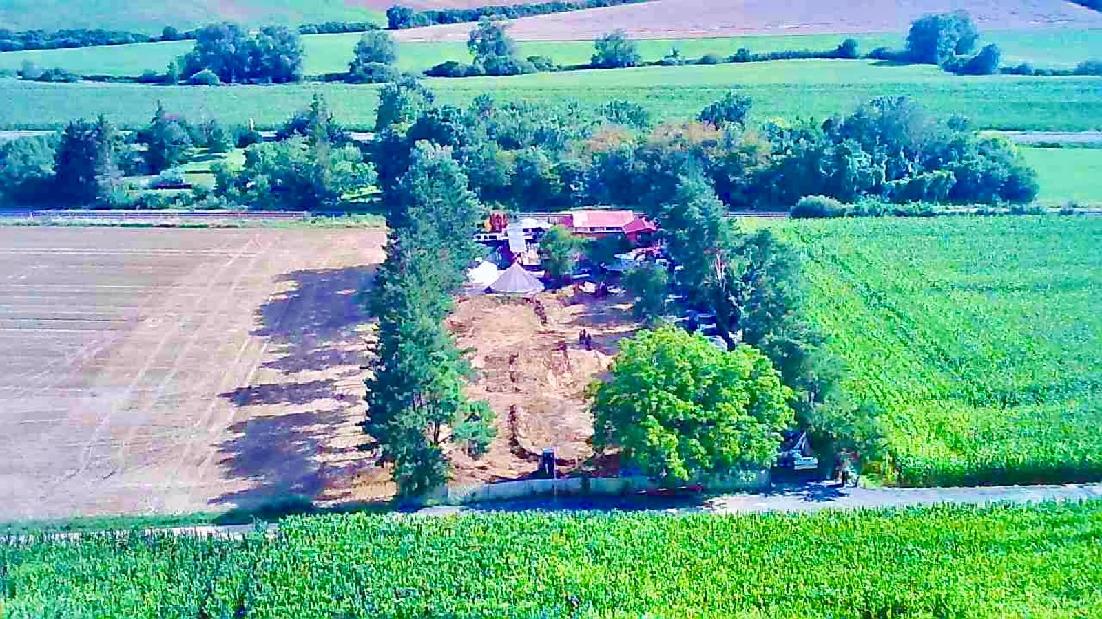 Le Grand'air vu du ciel
