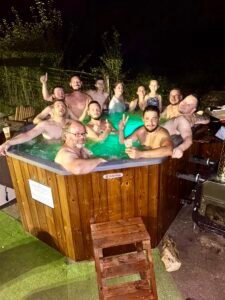 Bain nordique nocturne